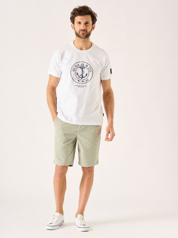 Northam Graphic T-Shirt WHITE | Quba & Co